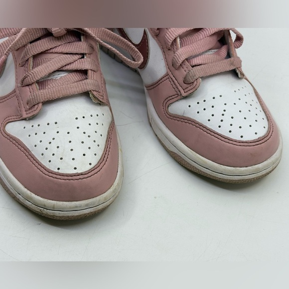 Nike Low Dunk Pink Velvet Sneakers kids 3.5 Y - Picture 5 of 8